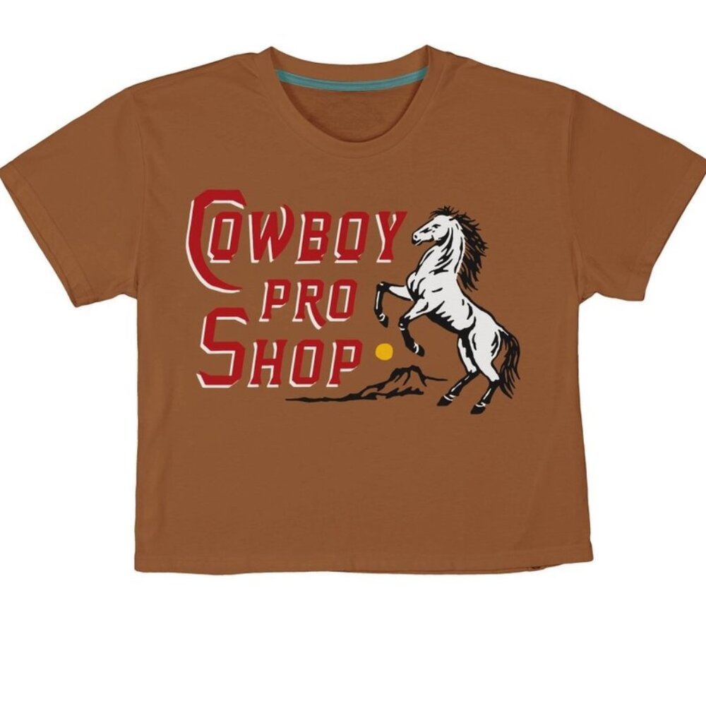 Sendero Provisions Co Crop Tee, Cowboy Pro Shop